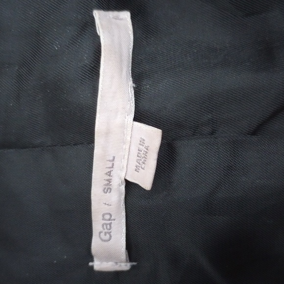 GAP Black and White Wool Blend Tweed Boucle Jacket size small - Picture 5 of 7